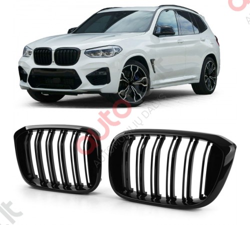 Bmw X3 X4 G01 G02 priekinės performance grotelės 2018+